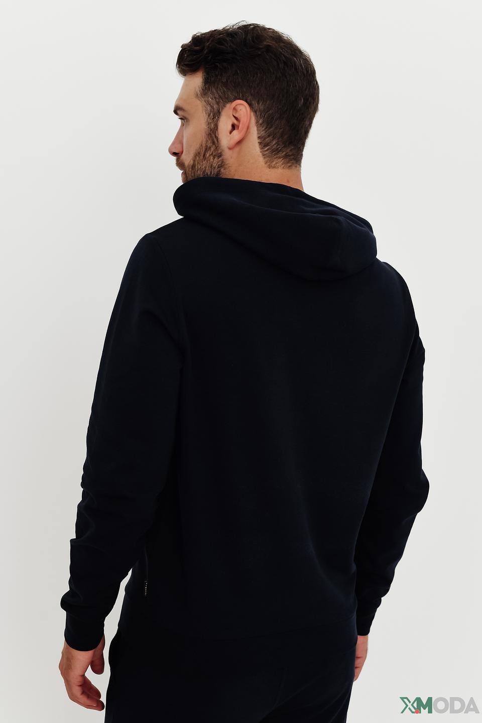 Толстовка Bugatti чёрная с логотипом