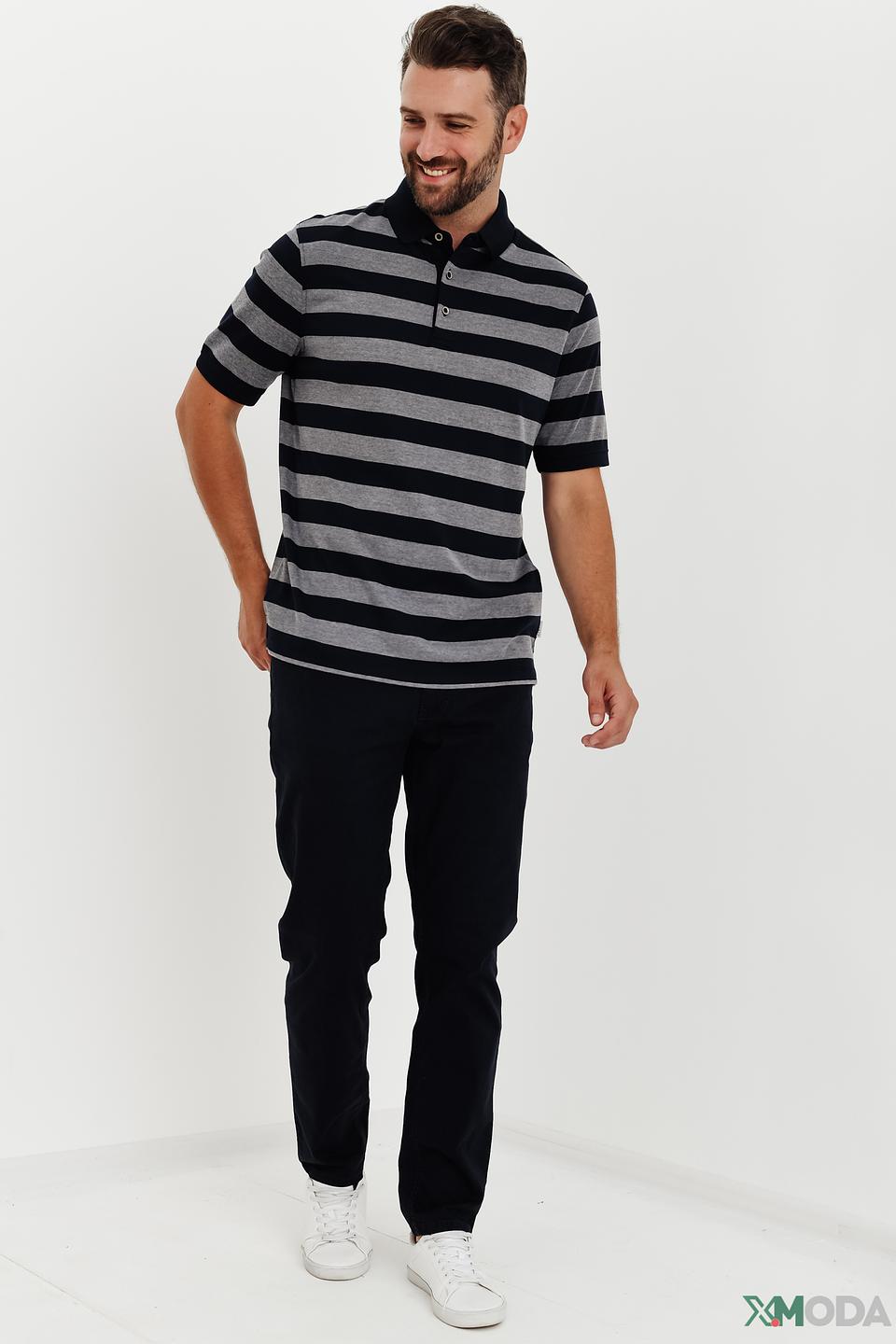 Поло Bugatti в полоску