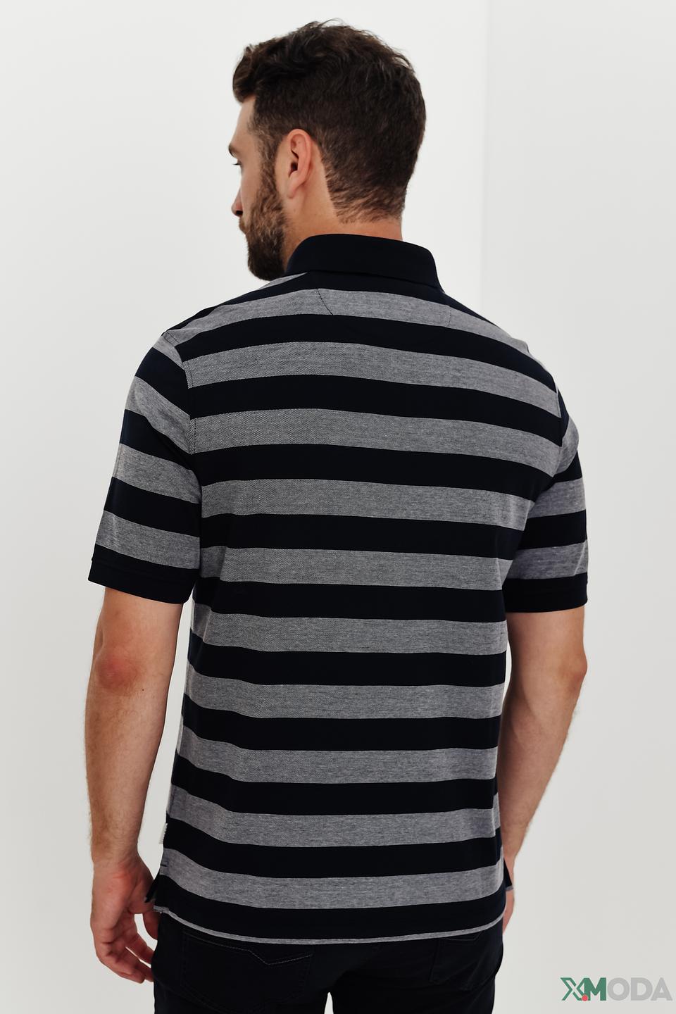 Поло Bugatti в полоску