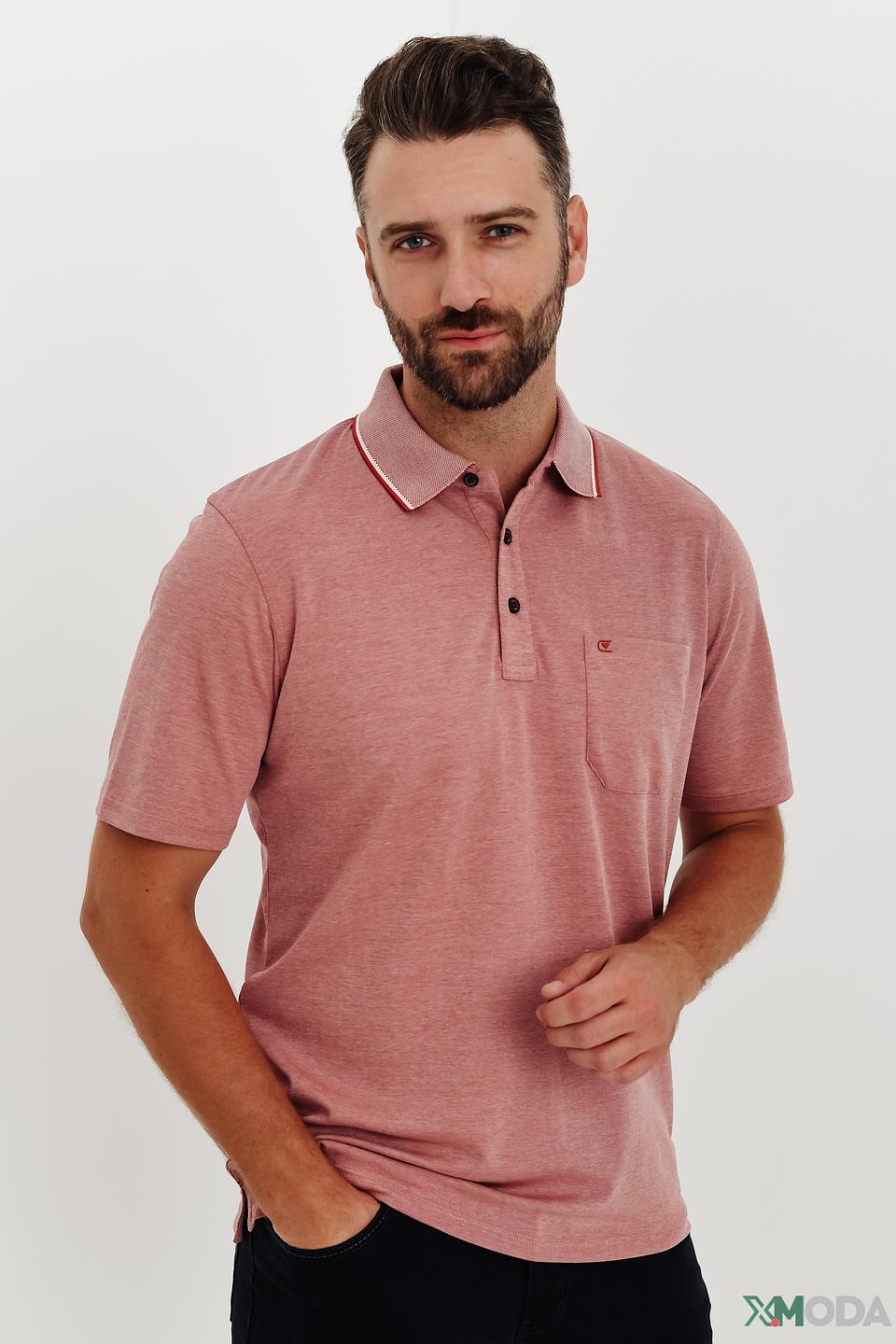 Поло Casa Moda мужское персиковое