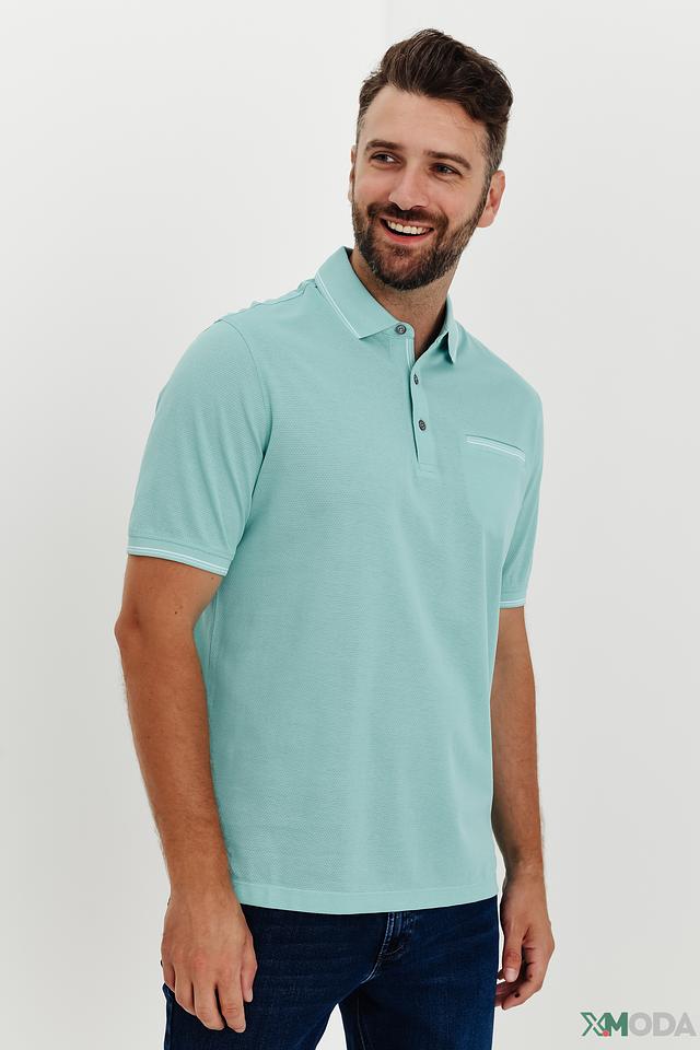 Поло Bugatti мятный