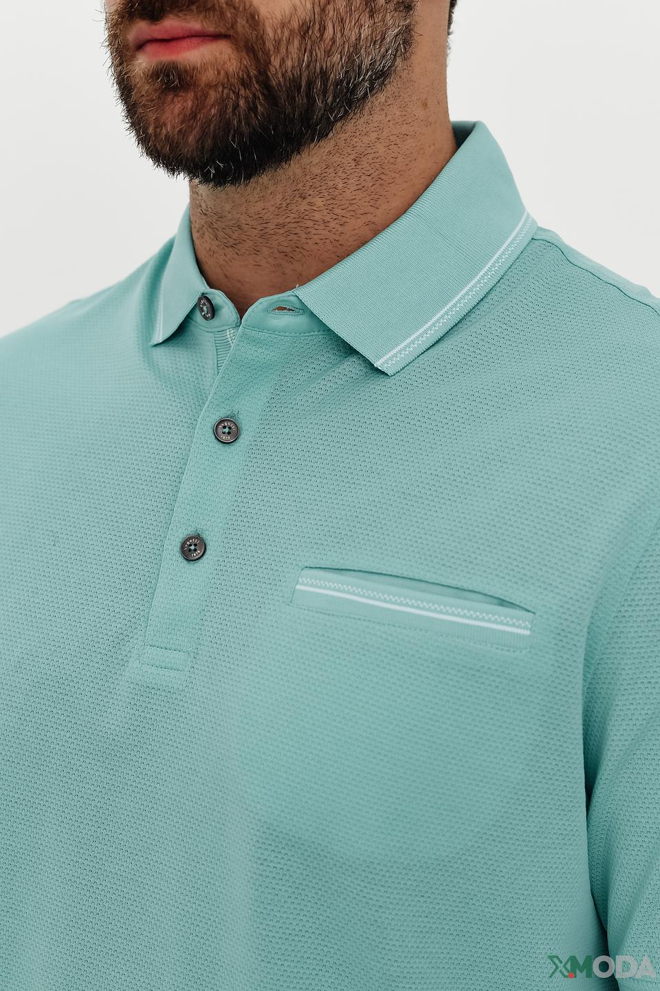 Поло Bugatti мятный