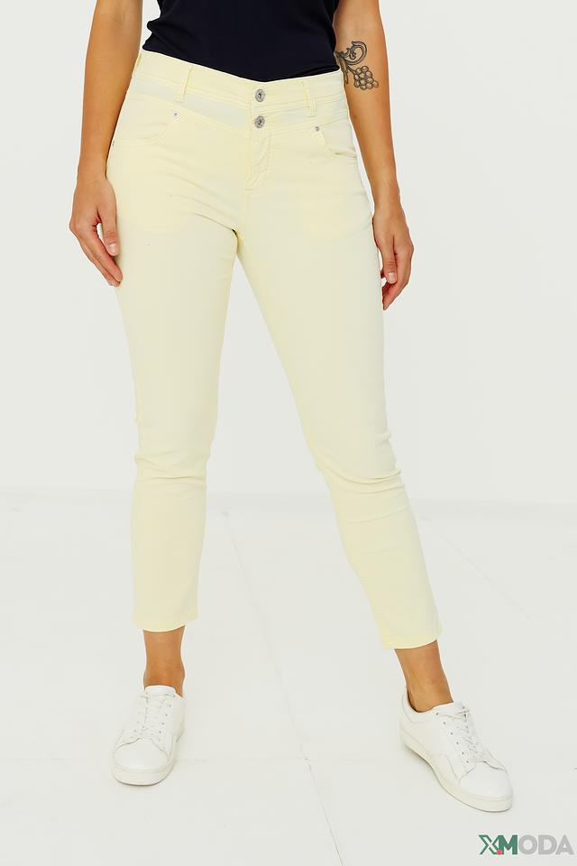 Джинсы Angels светло-жёлтые