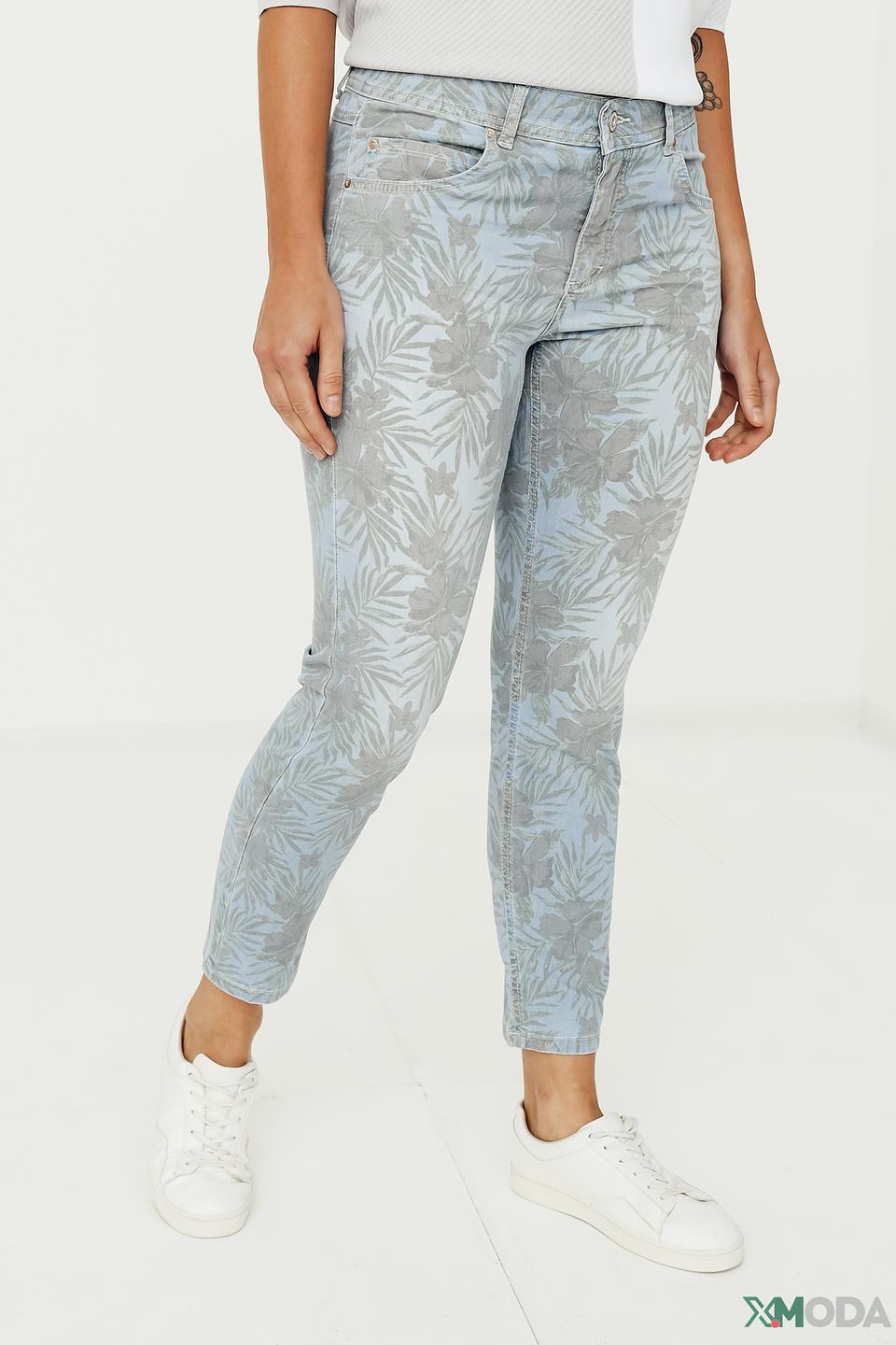 Джинсы Angels с цветочным принтом