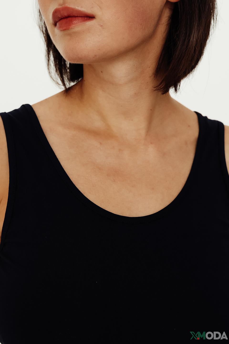 Топ Oui женский черный