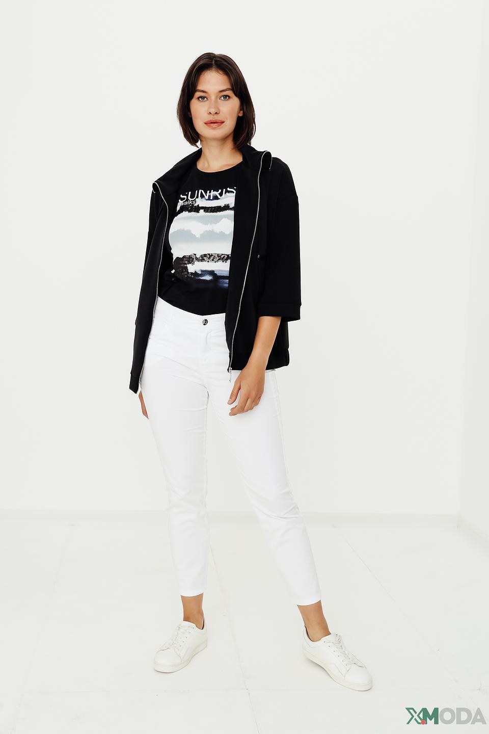 Капри Gardeur белые