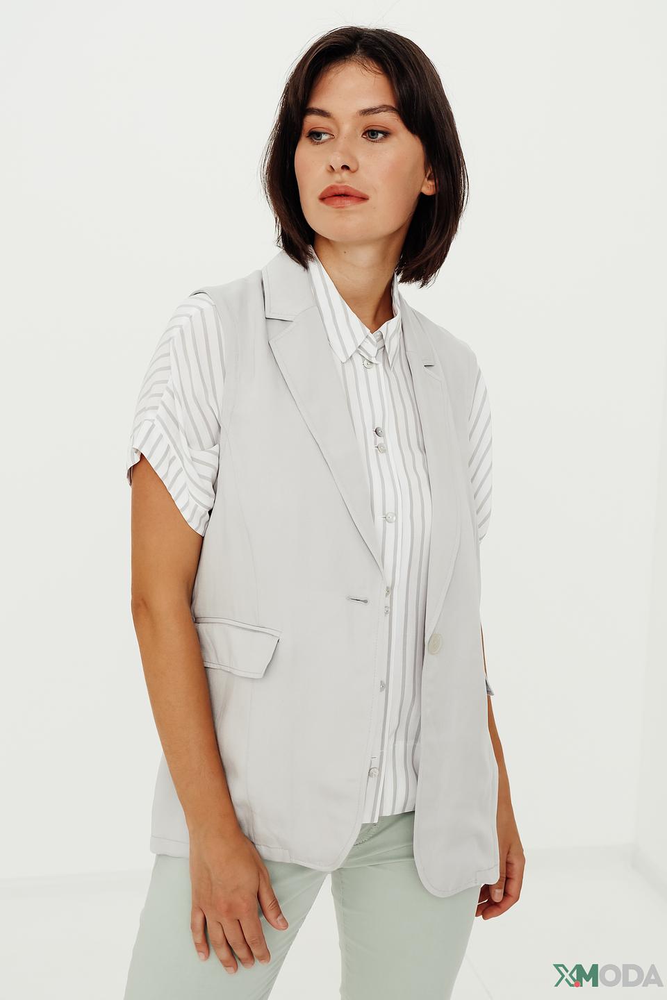 Жилет Bianca серый