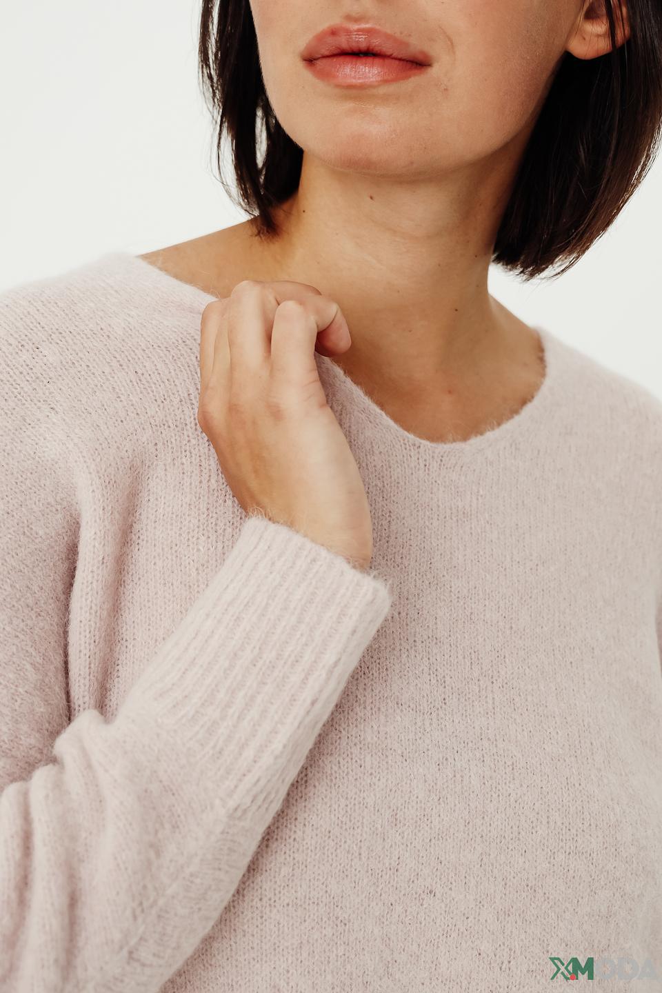 Пуловер Luisa Cerano пудровый