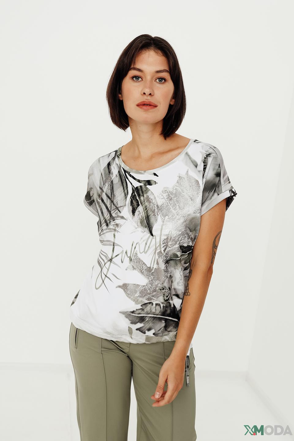 Блуза Monari с принтом Jungle