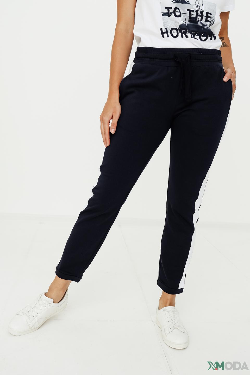 Брюки Monari темно-синие с полосой