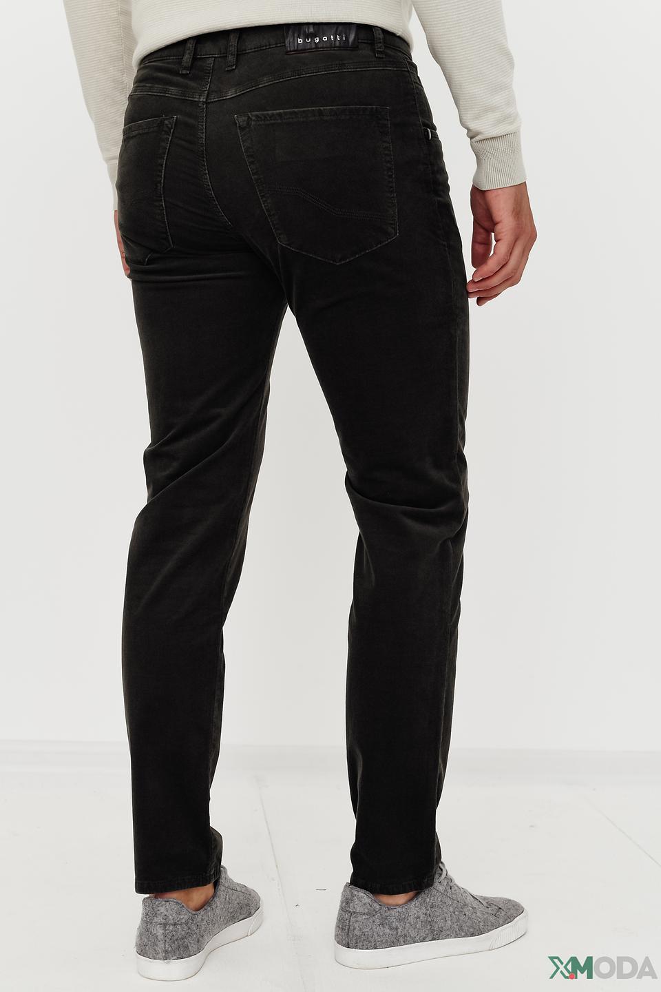Брюки вельветовые Bugatti чёрные