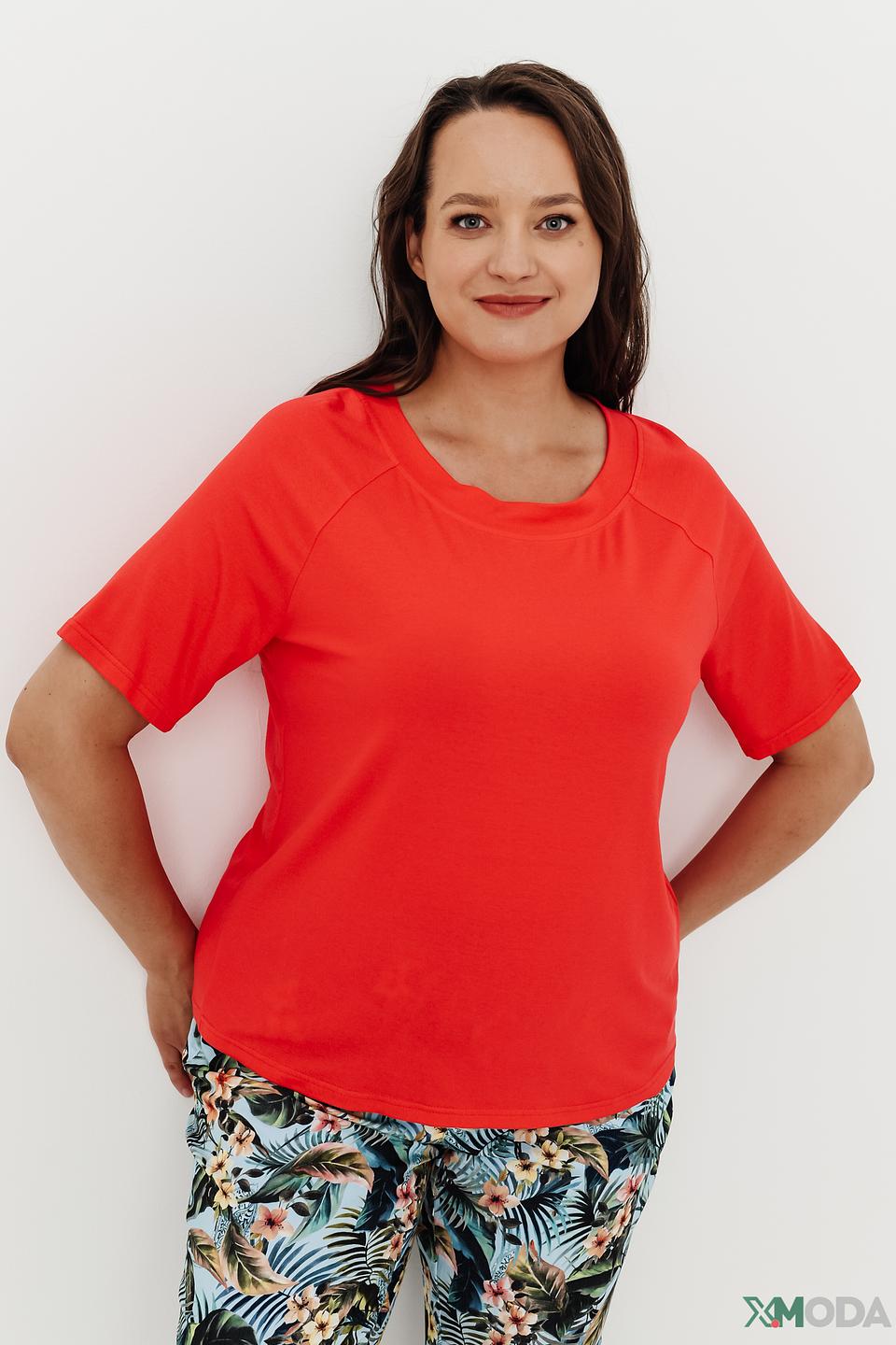 Футболка Frank Walder алая