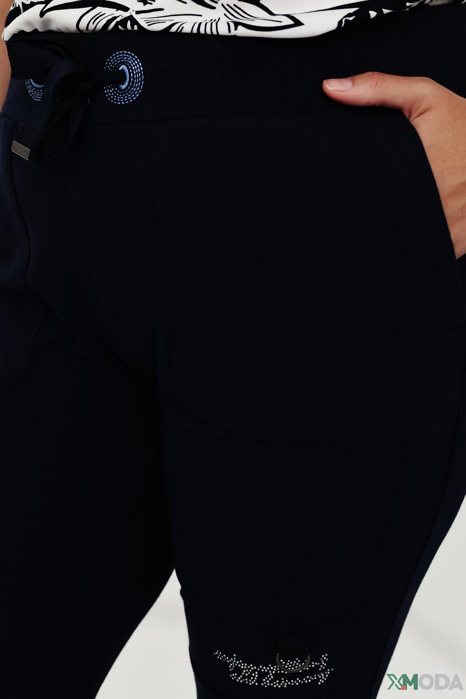 Брюки Lebek темно-синие