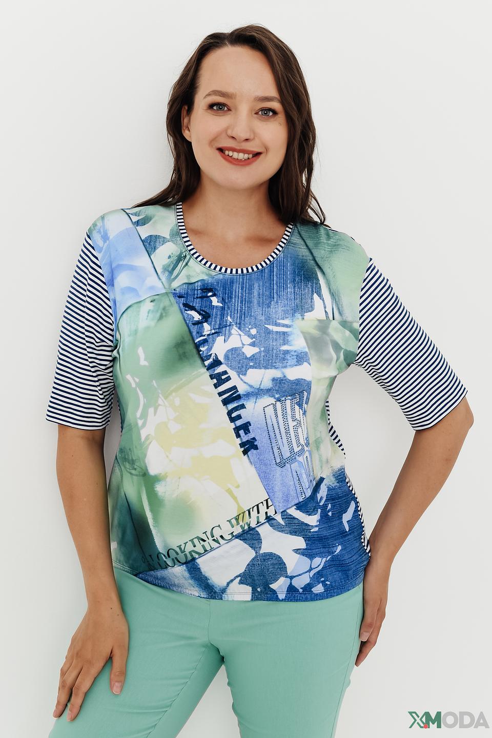 Футболка Rabe collection с принтом