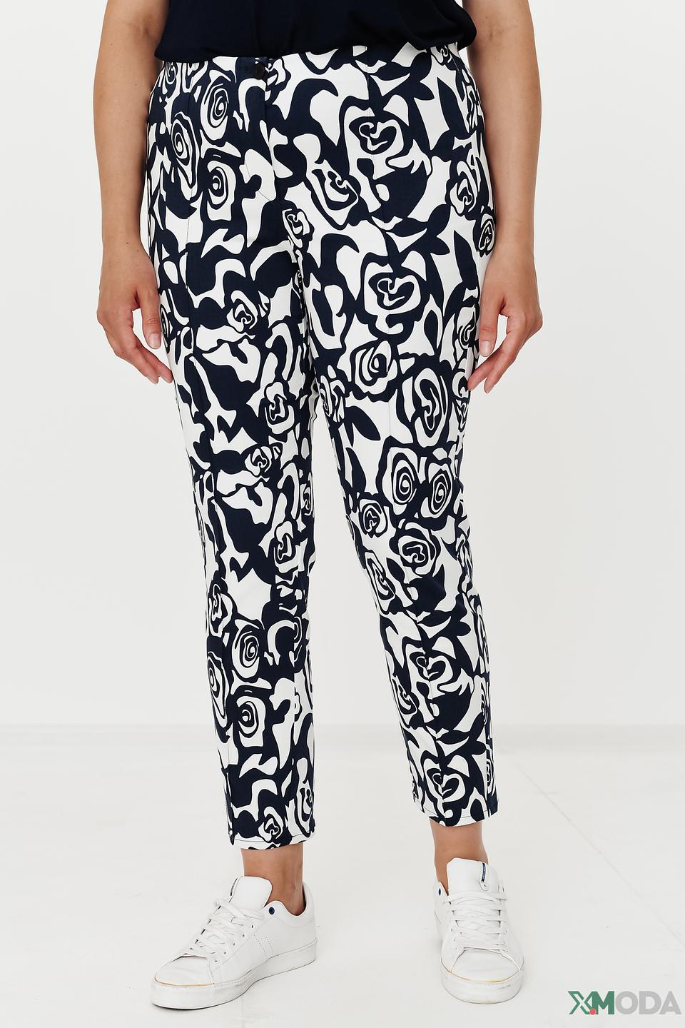 Брюки Frank Walder с цветочным принтом