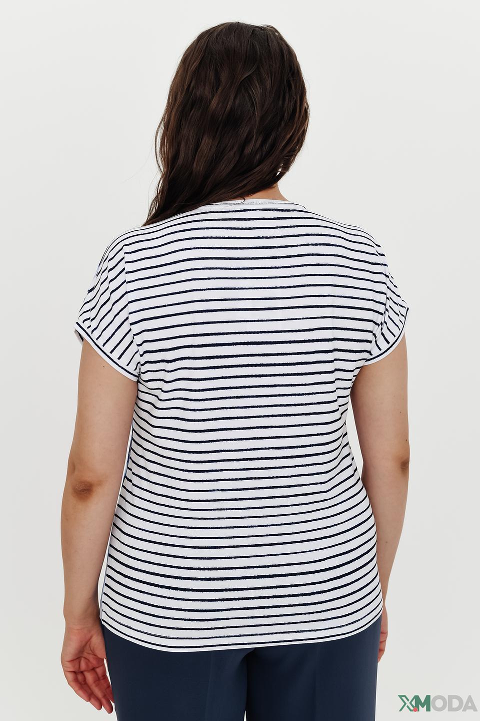 Блуза Rabe collection с тропическим принтом