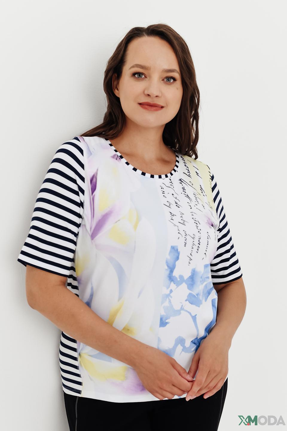 Блуза Thomas Rabe с цветочным принтом