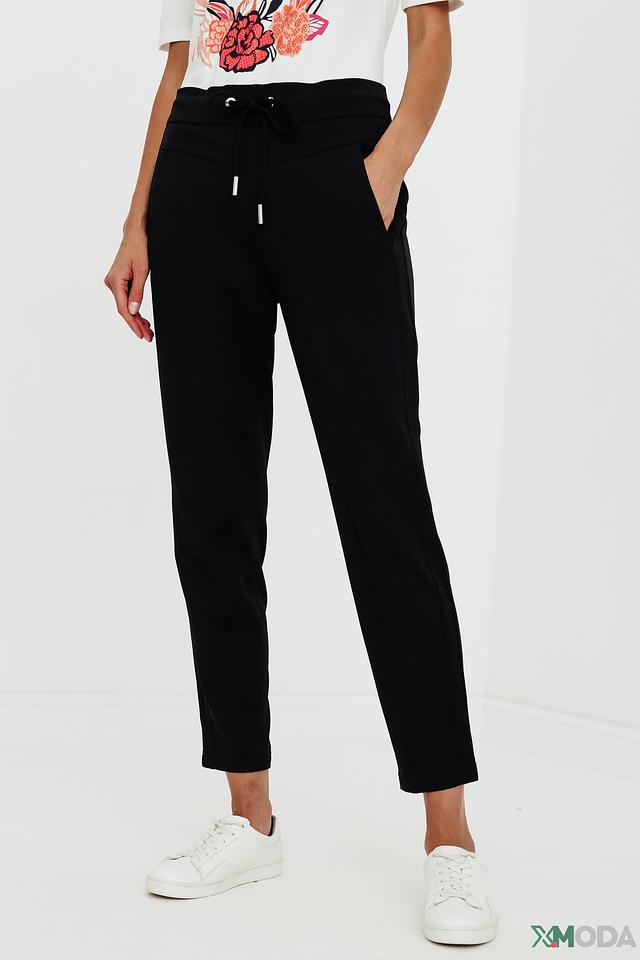 Брюки Taifun чёрные с манжетами