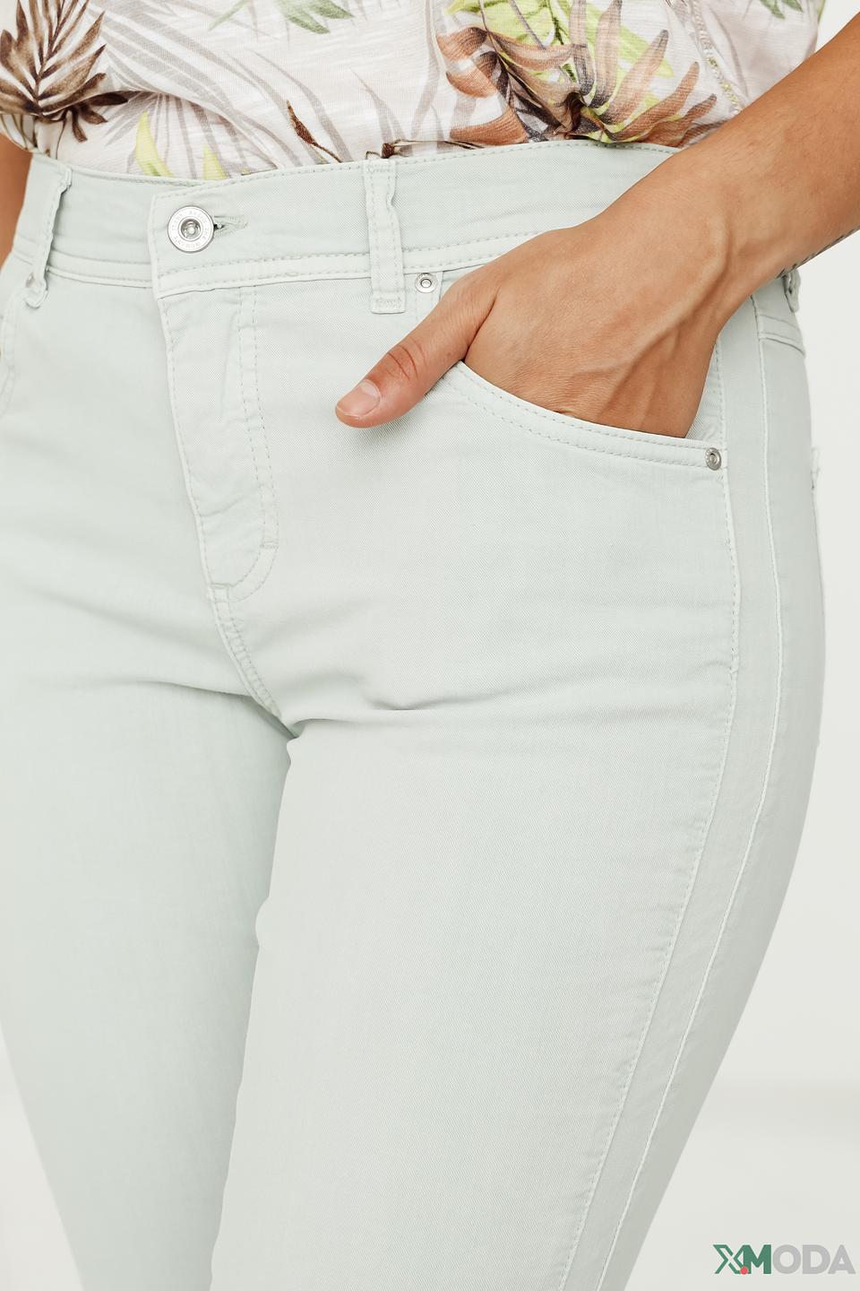 Джинсы Angels мятные с потертостями