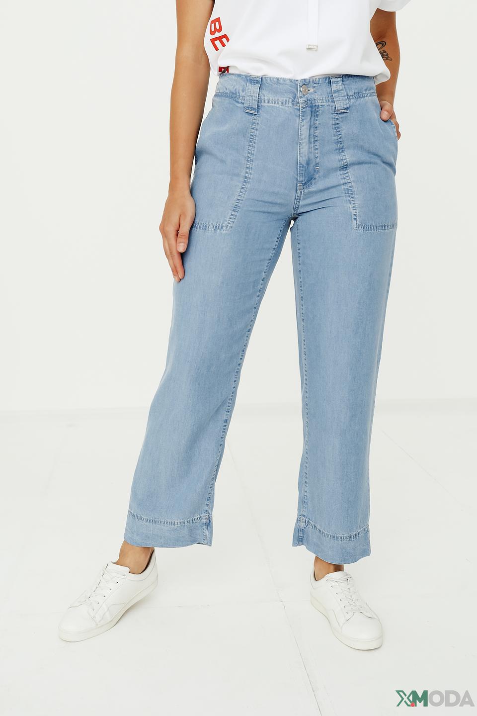 Брюки Gardeur лиоцел голубой