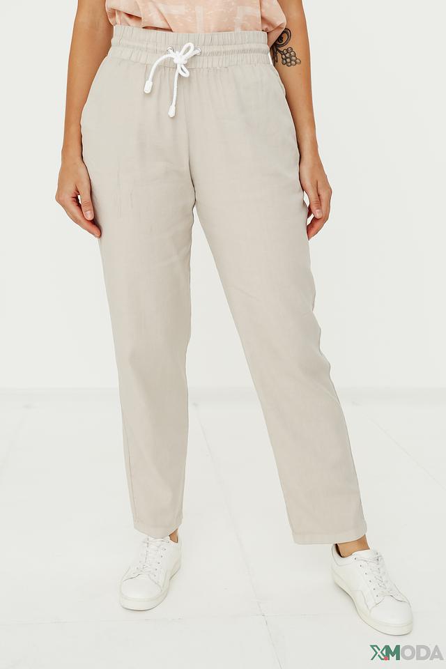 Брюки You Just White бежевые