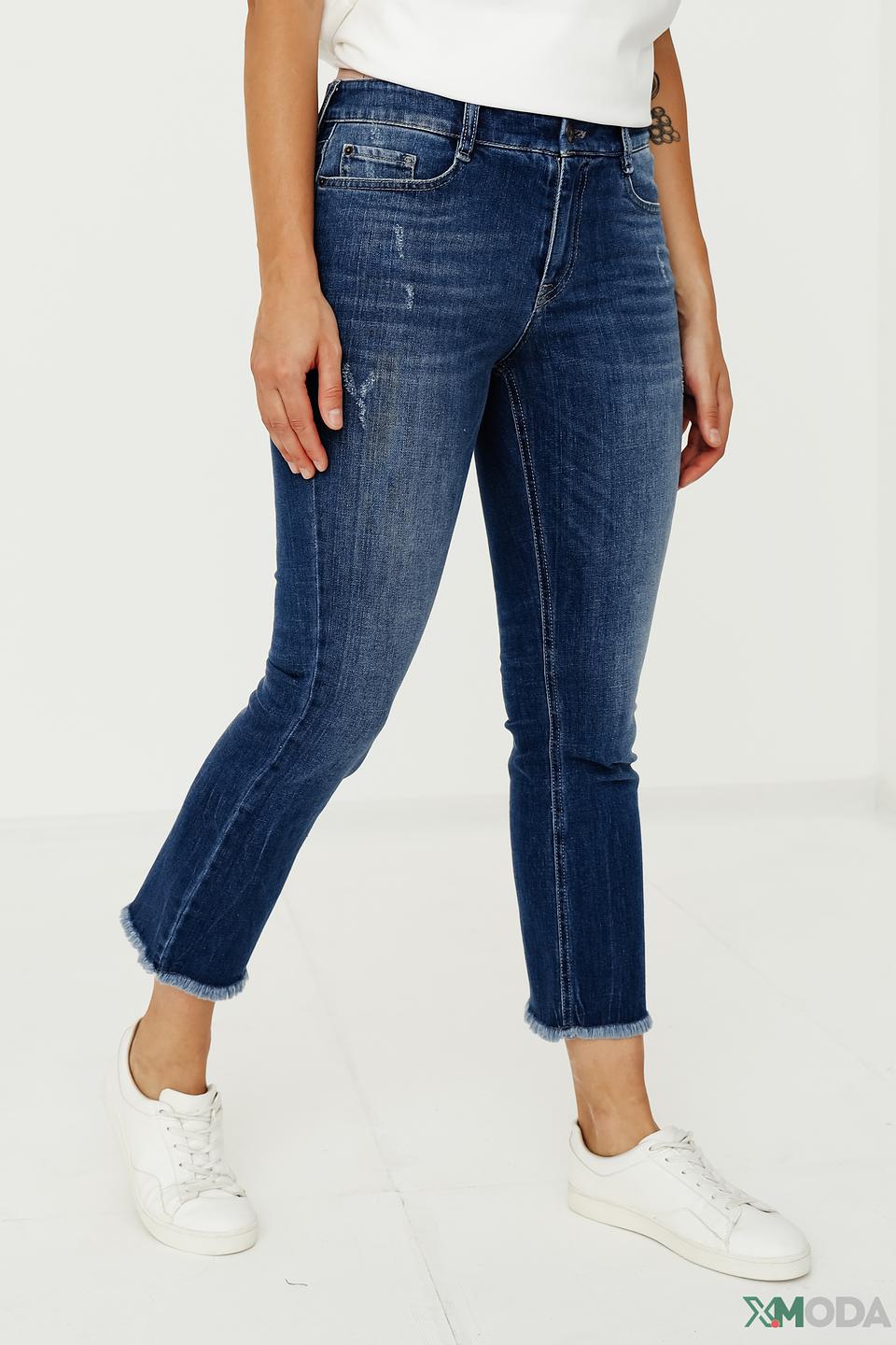 Джинсы Gardeur с потертостями