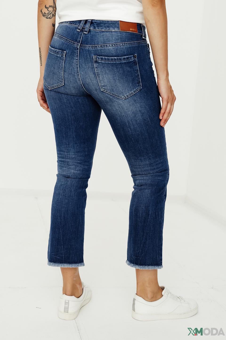 Джинсы Gardeur с потертостями