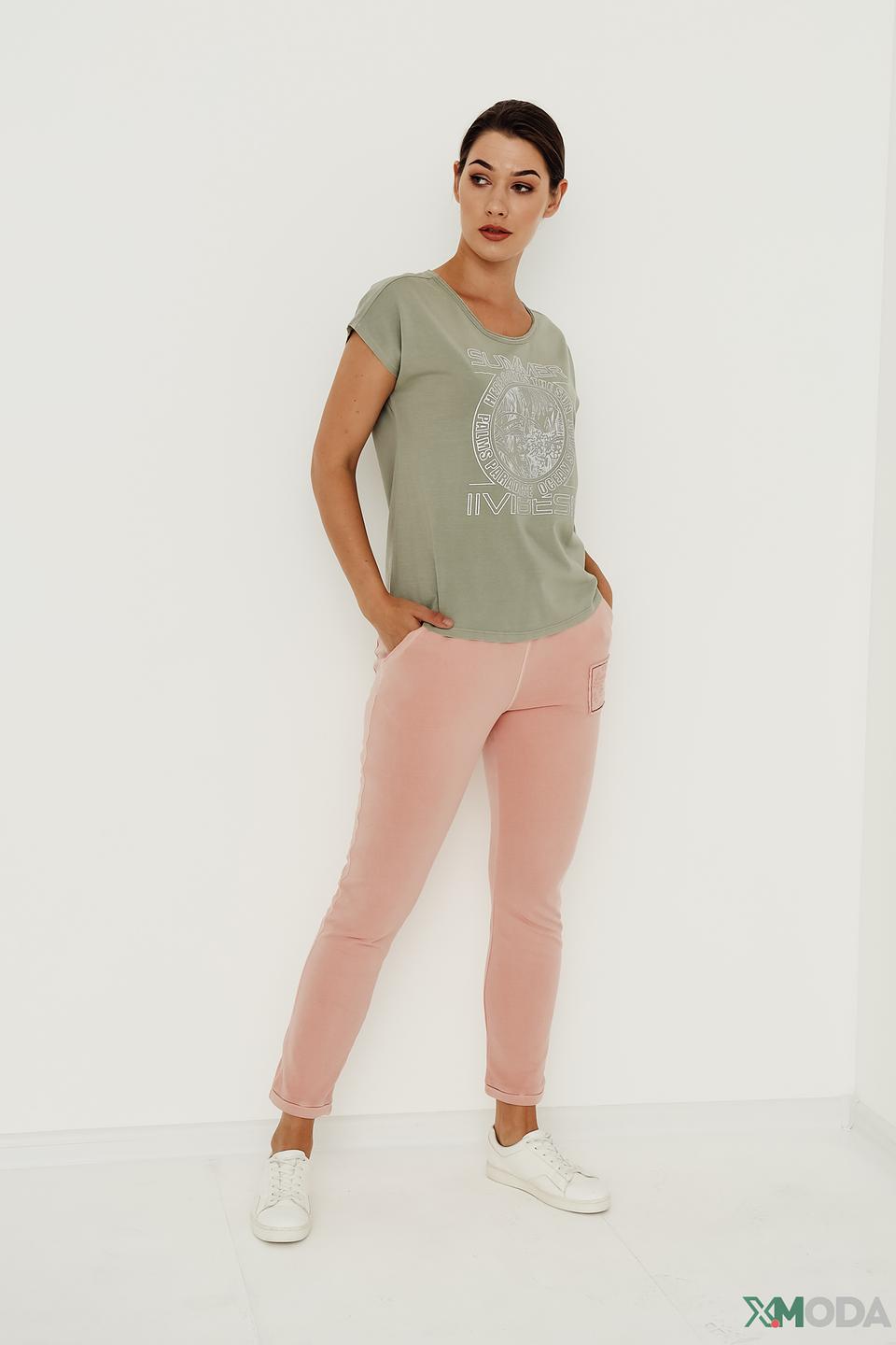 Брюки Monari пудрово-розовые