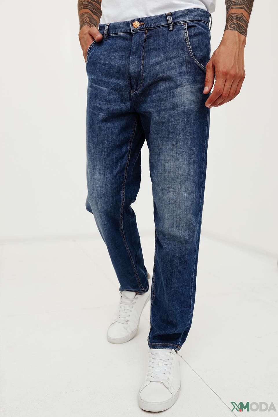 Джинсы Gaudi карго синие