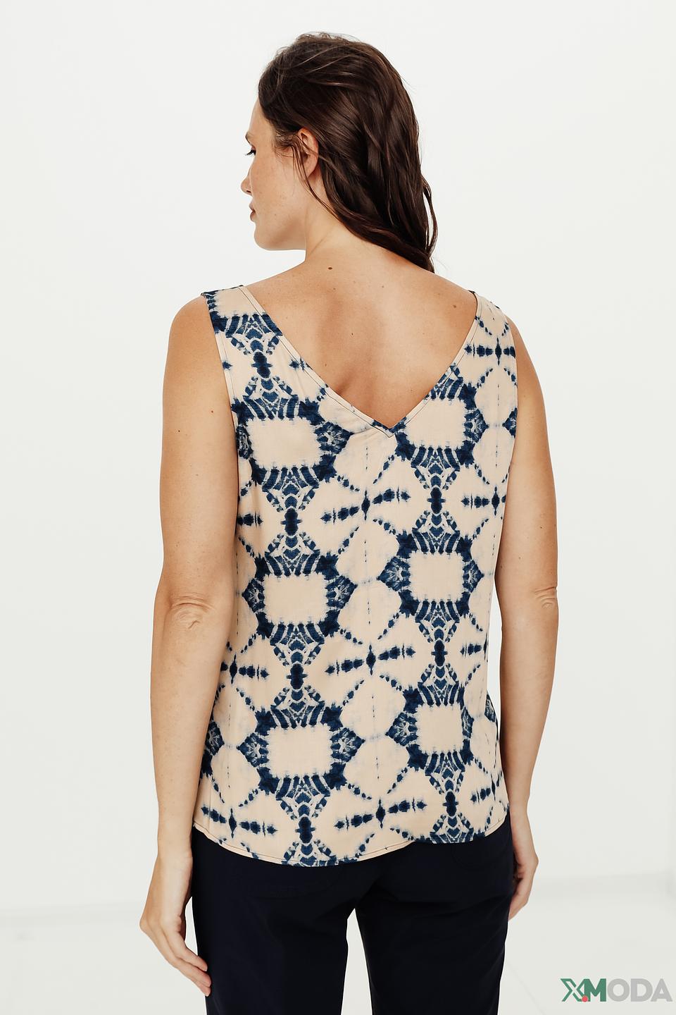 Топ Comma с принтом тай-дай