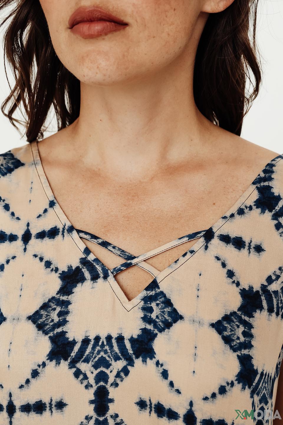 Топ Comma с принтом тай-дай