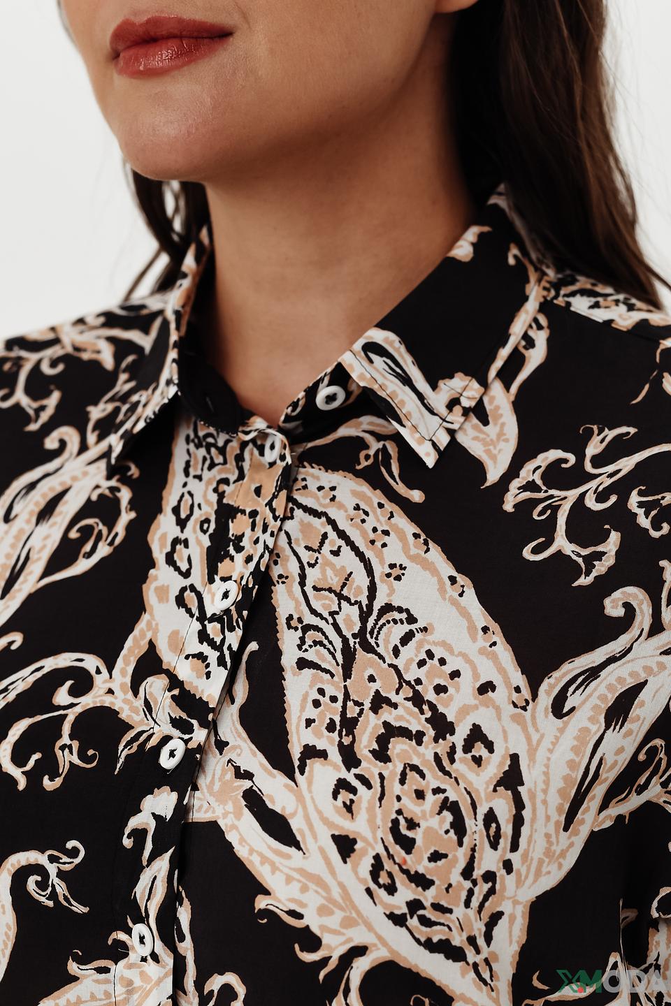 Рубашка Erfo с принтом