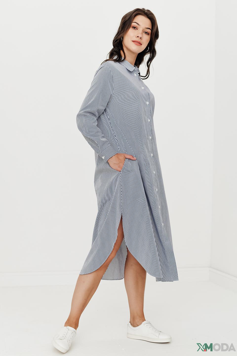 Платье рубашка Maerz в полоску