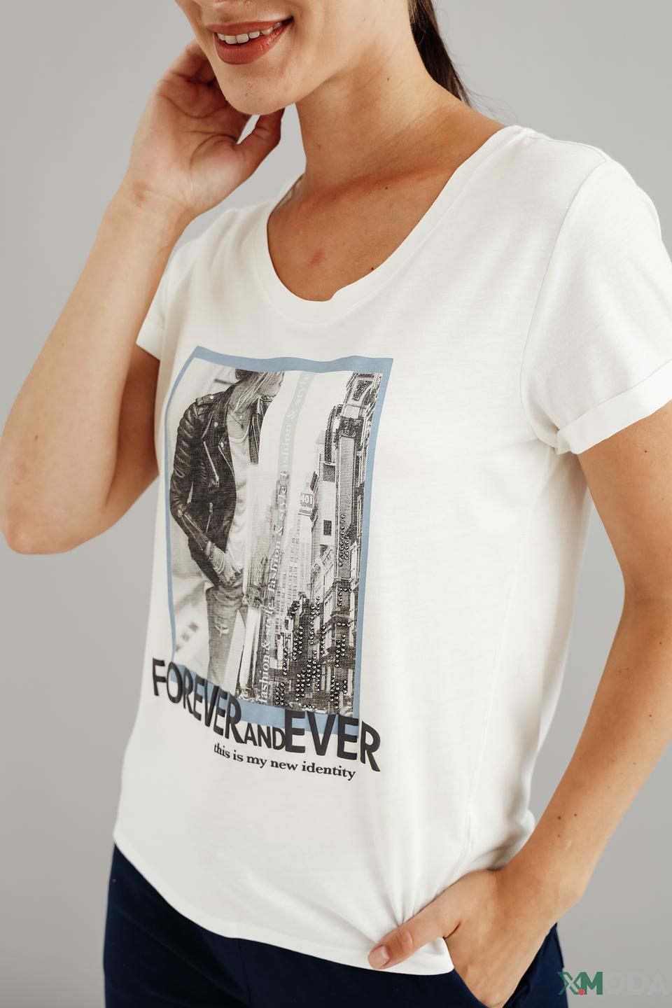 Футболка Monari с принтом