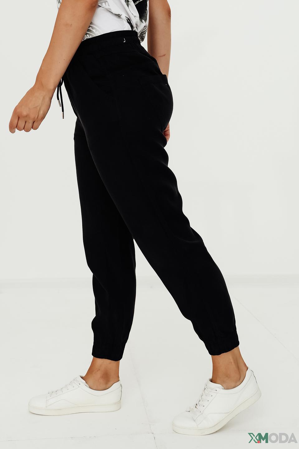 Брюки Taifun чёрные с манжетами