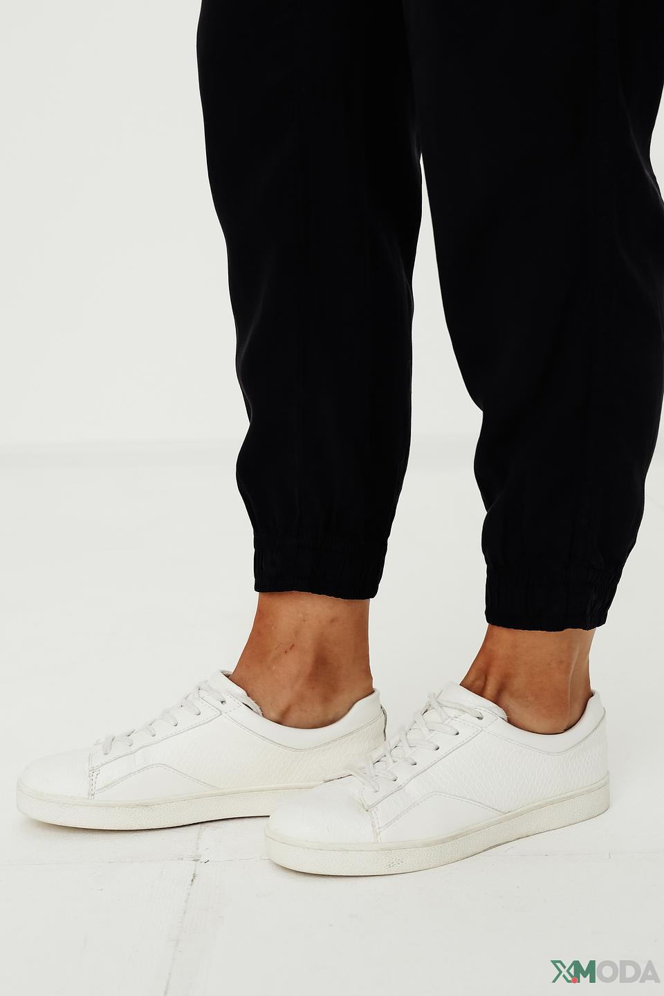 Брюки Taifun чёрные с манжетами