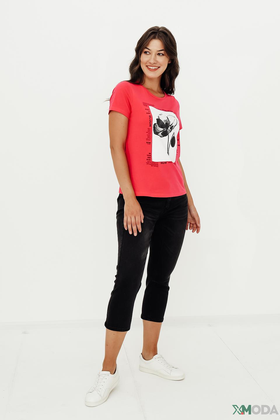 Джинсы Taifun укороченные черные