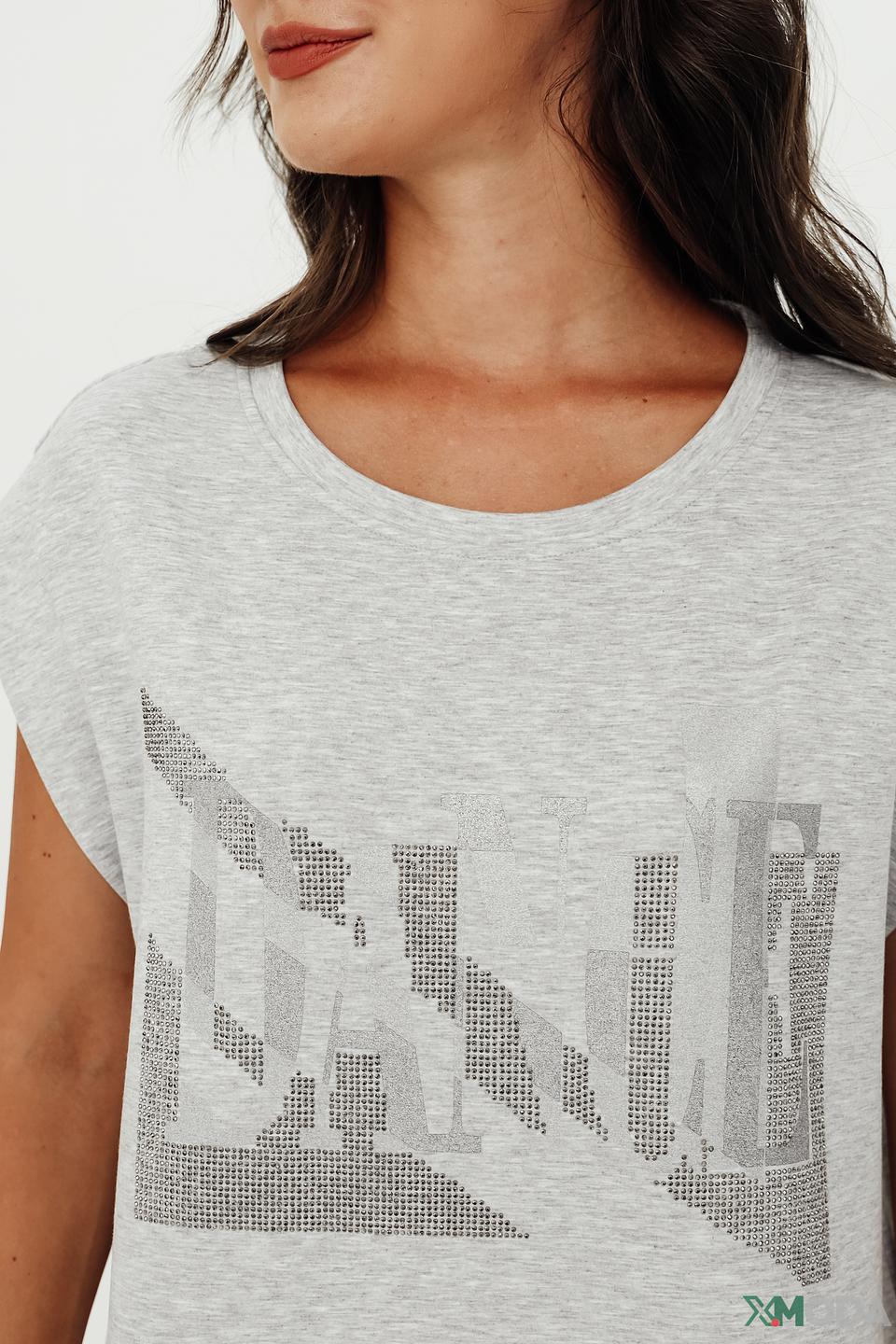 Жилет Monari с принтом серый