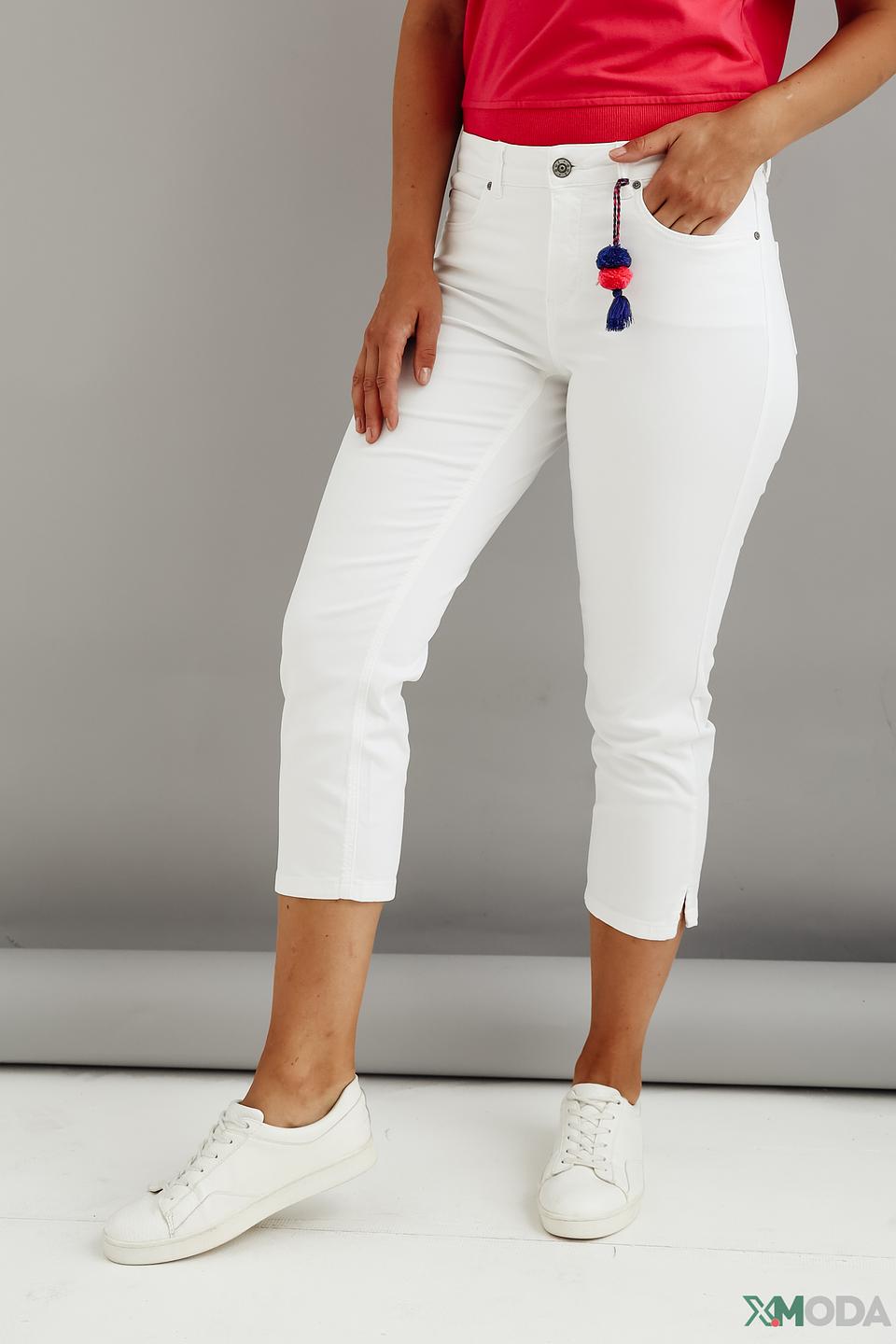 Капри Oui с вышивкой