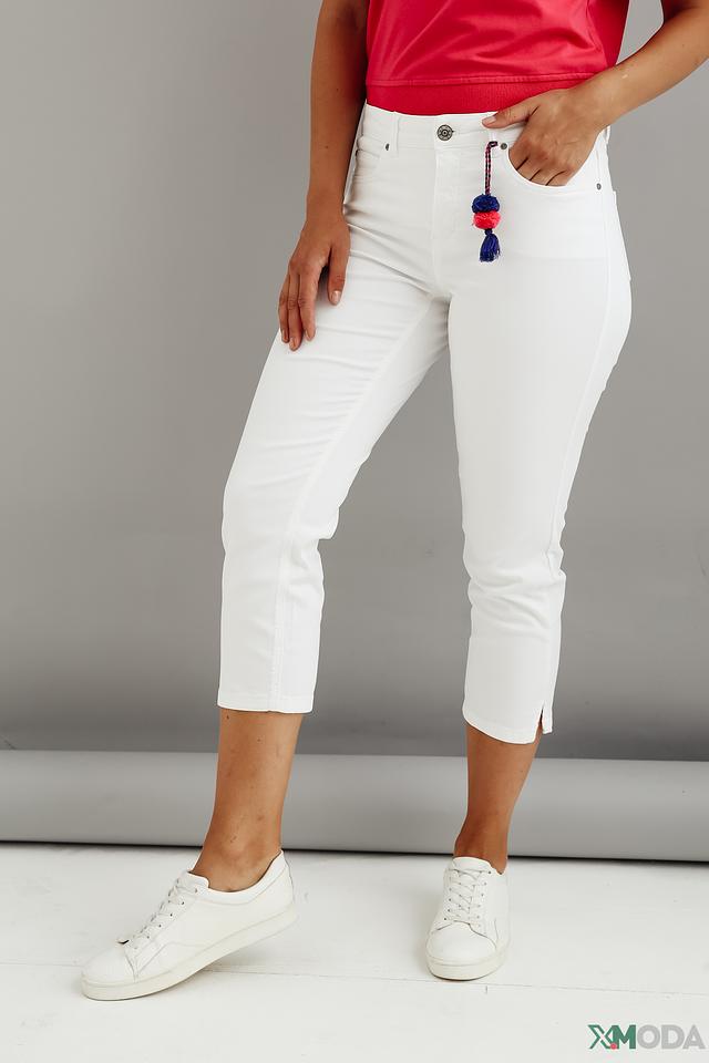 Капри Oui с вышивкой