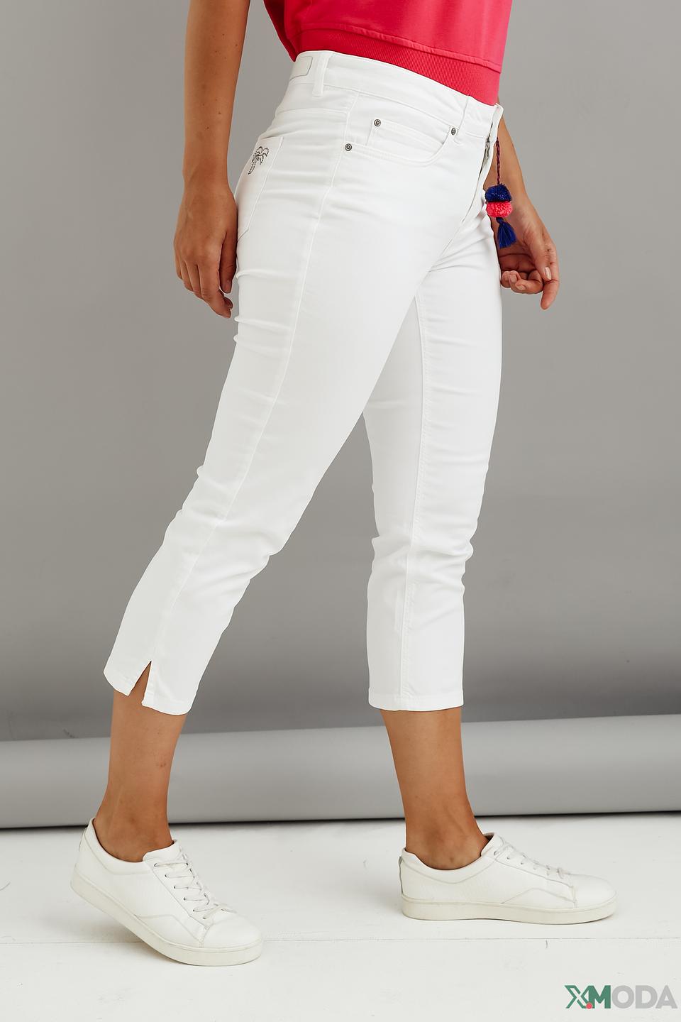 Капри Oui с вышивкой