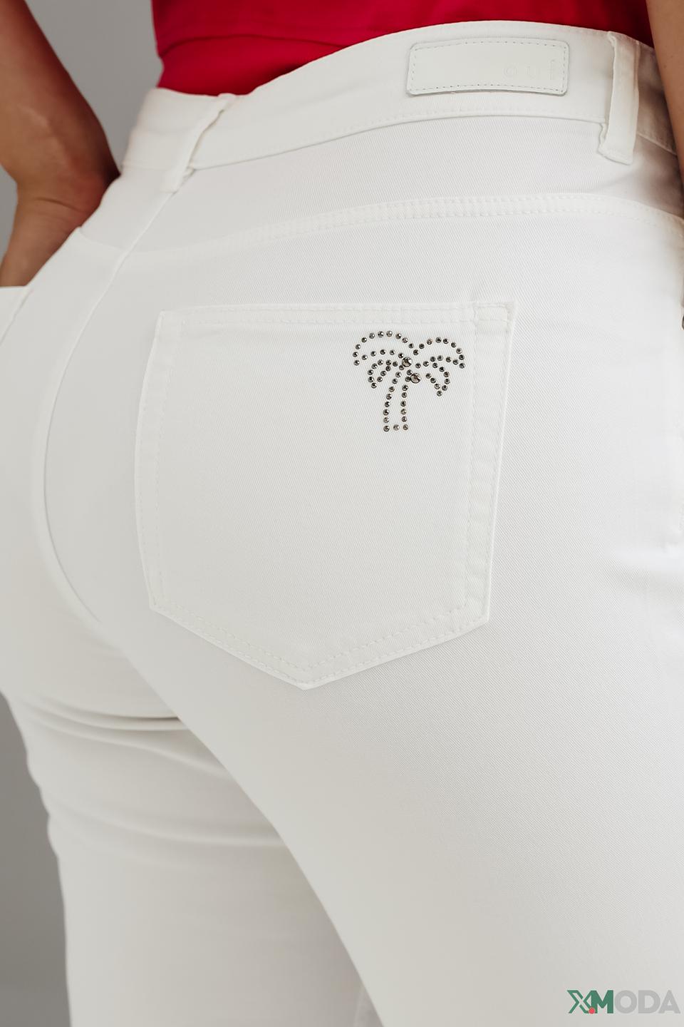 Капри Oui с вышивкой