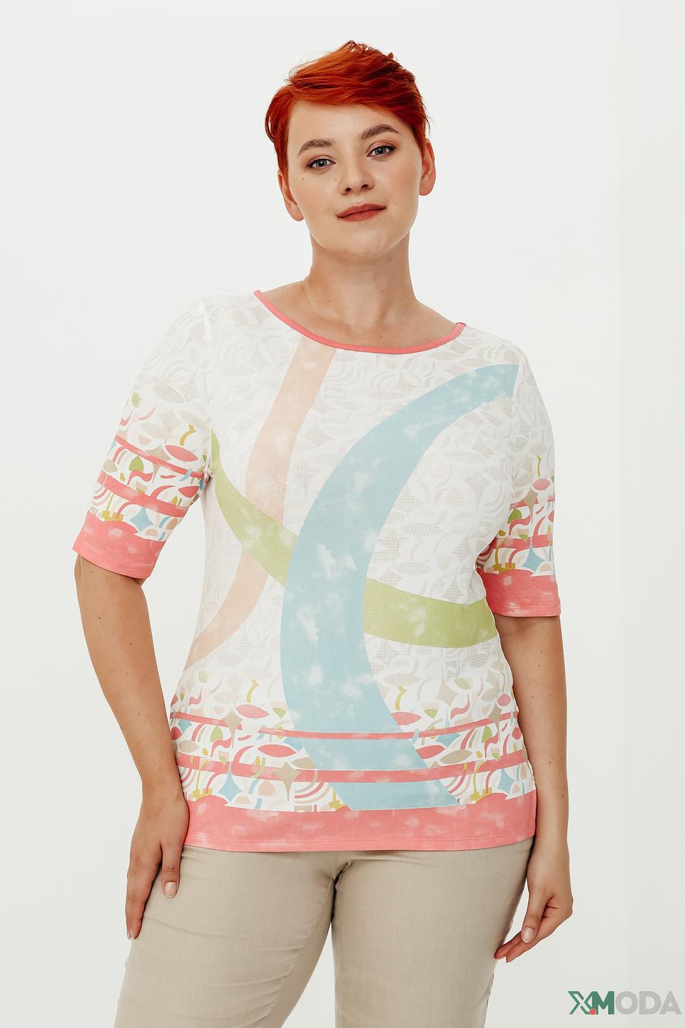 Футболка Barbara Lebek с принтом