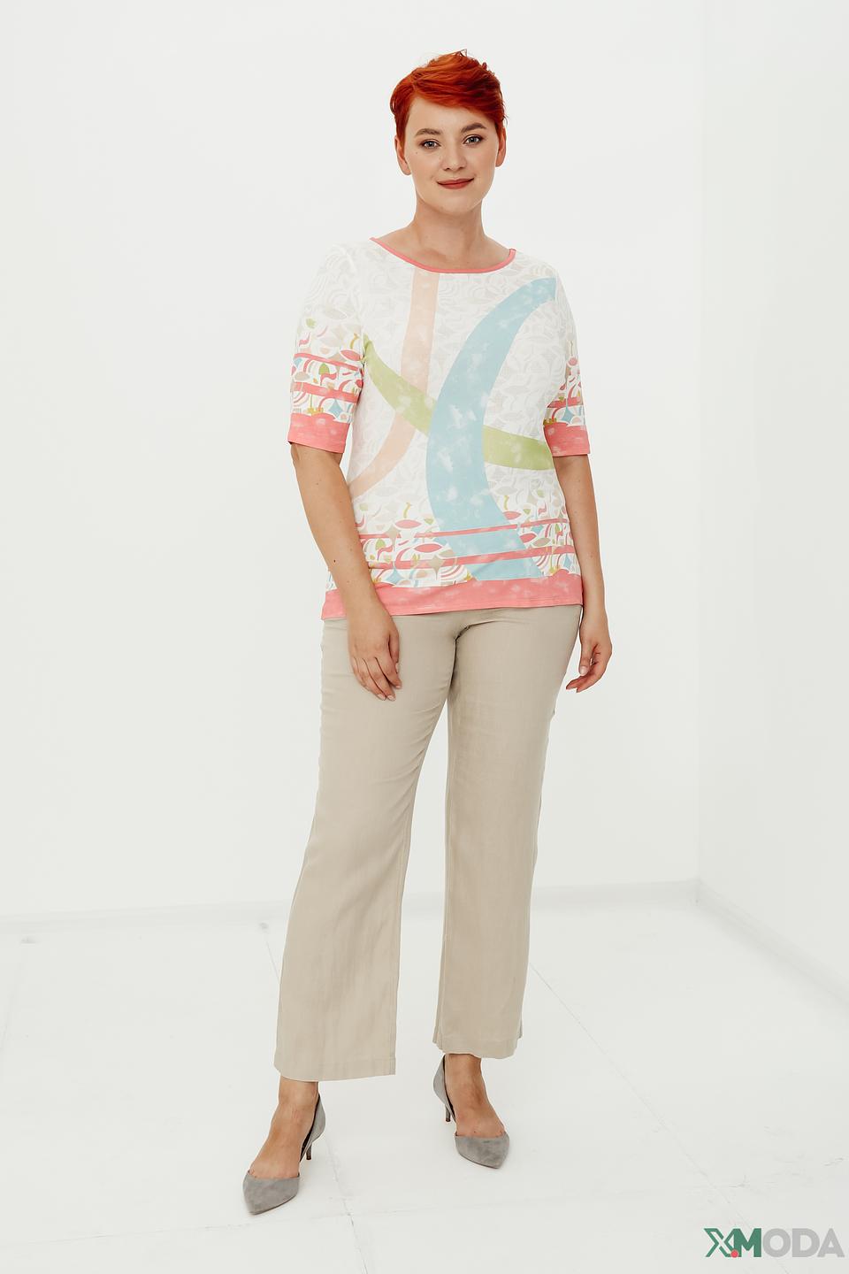 Футболка Barbara Lebek с принтом