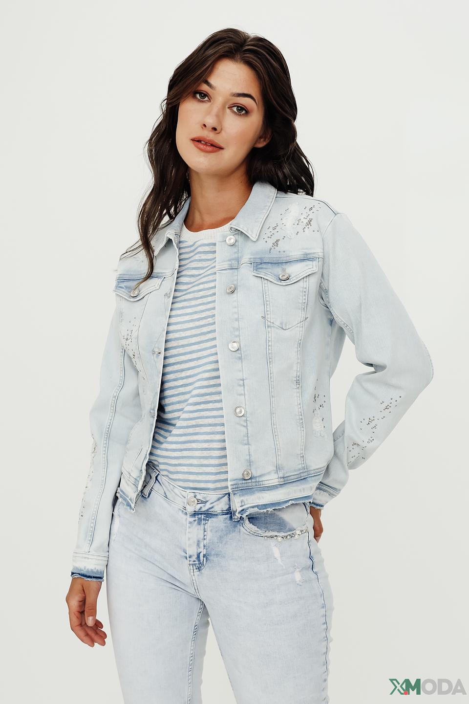 Жакет Monari деним светло-голубой