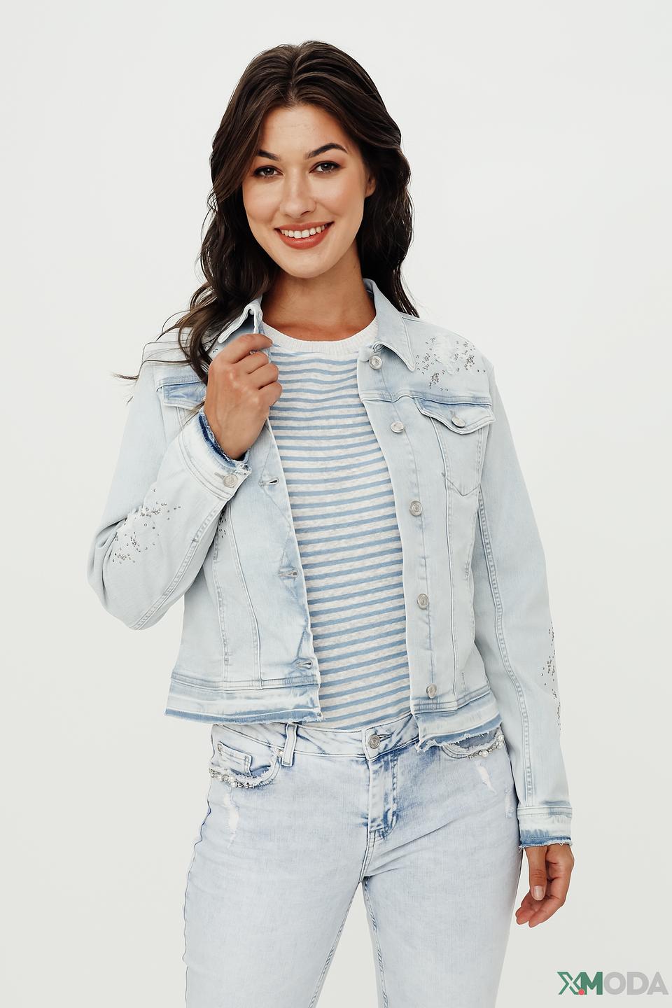 Жакет Monari деним светло-голубой