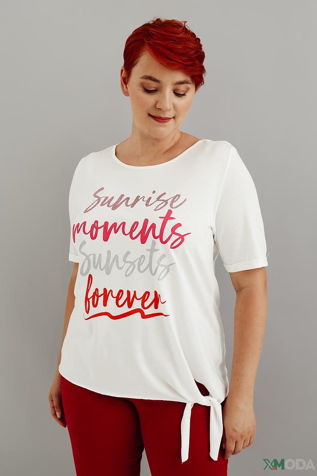 Футболка Via Appia с принтом