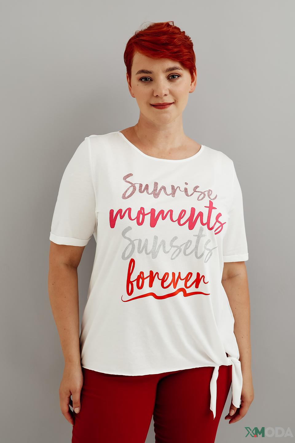 Футболка Via Appia с принтом