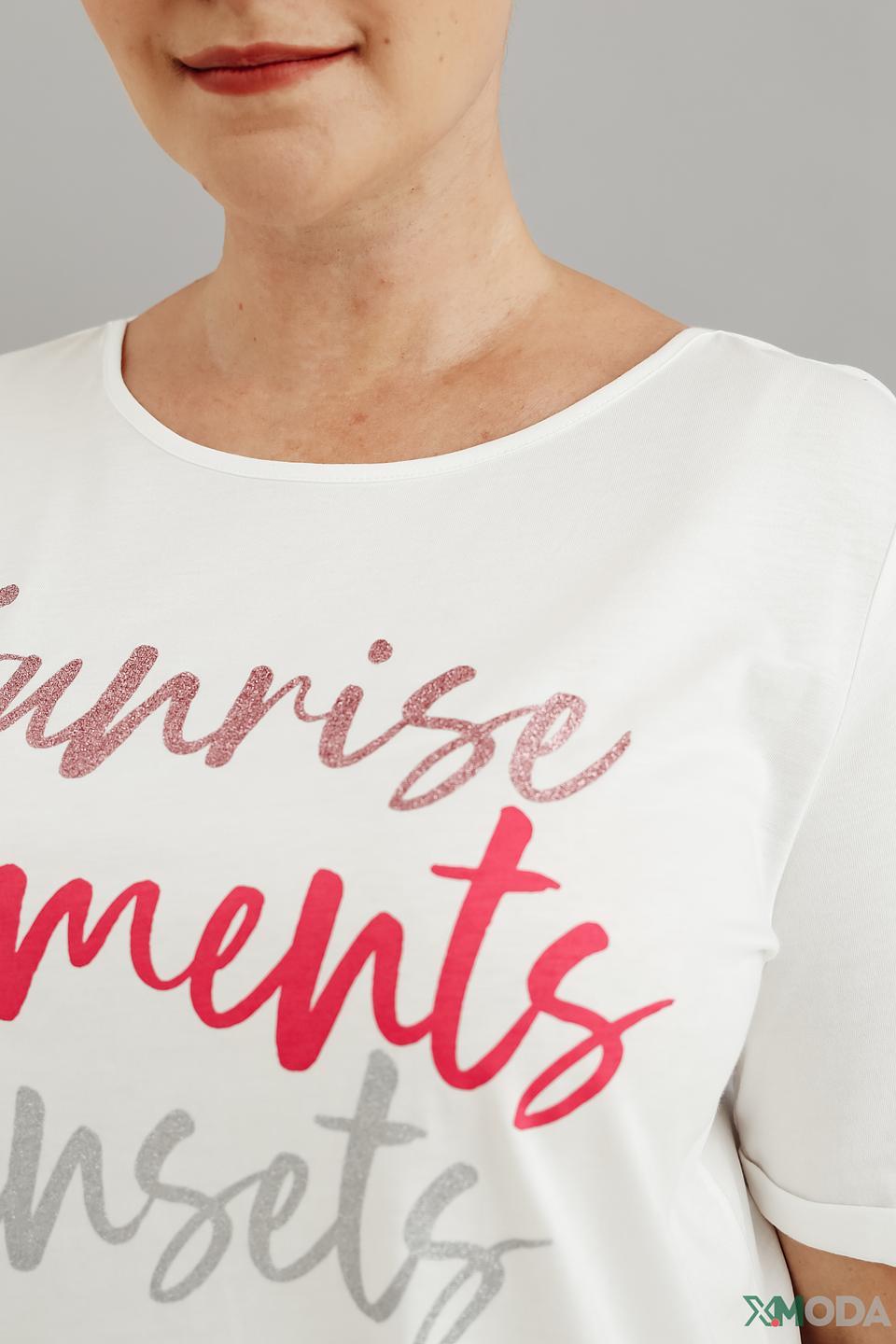 Футболка Via Appia с принтом