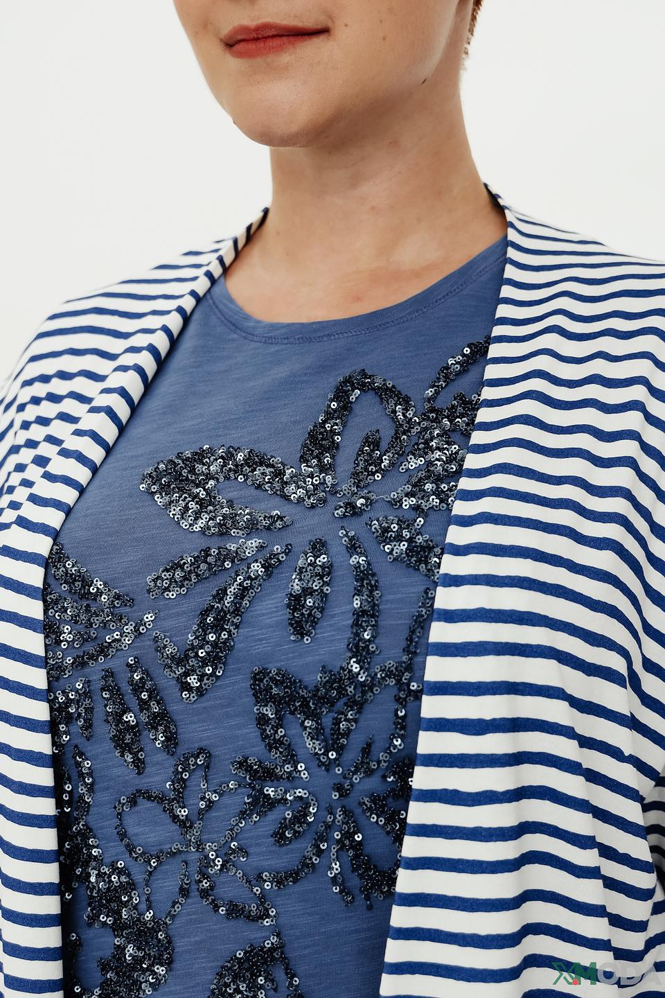 Кардиган Lebek в полоску